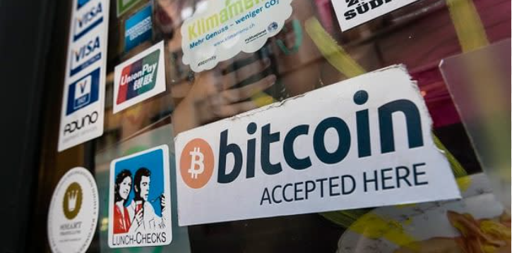 Butik acceptera bitcoin